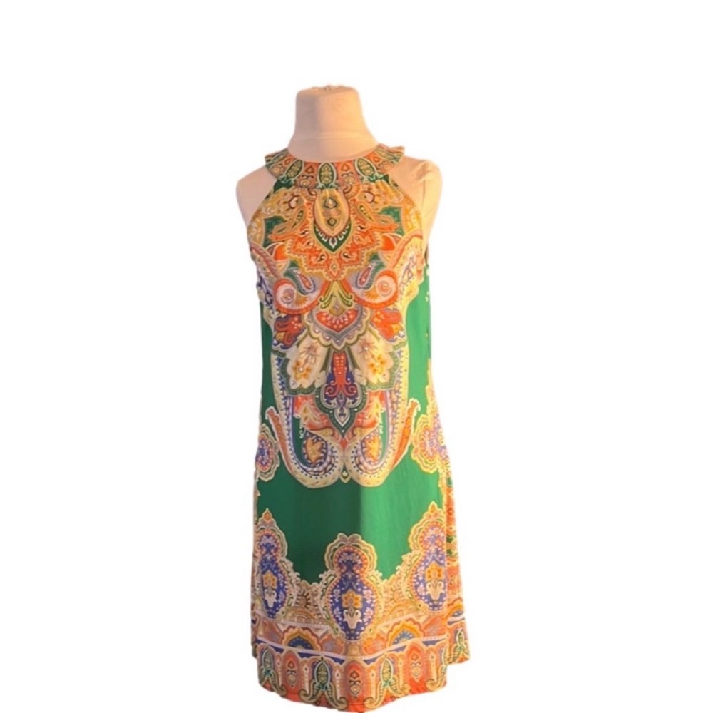 INC International Concepts Multicolor Paisley dress - Picture 6 of 6